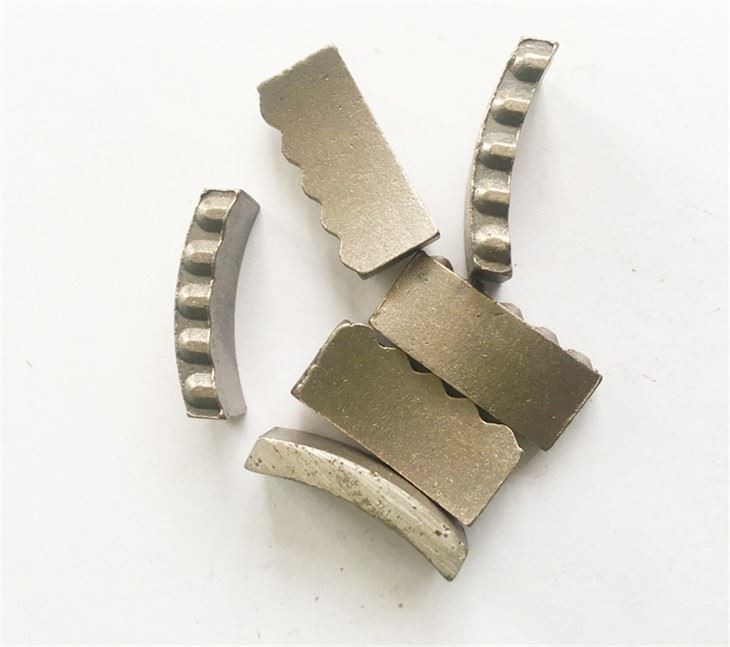 Segmenter av kjernebor